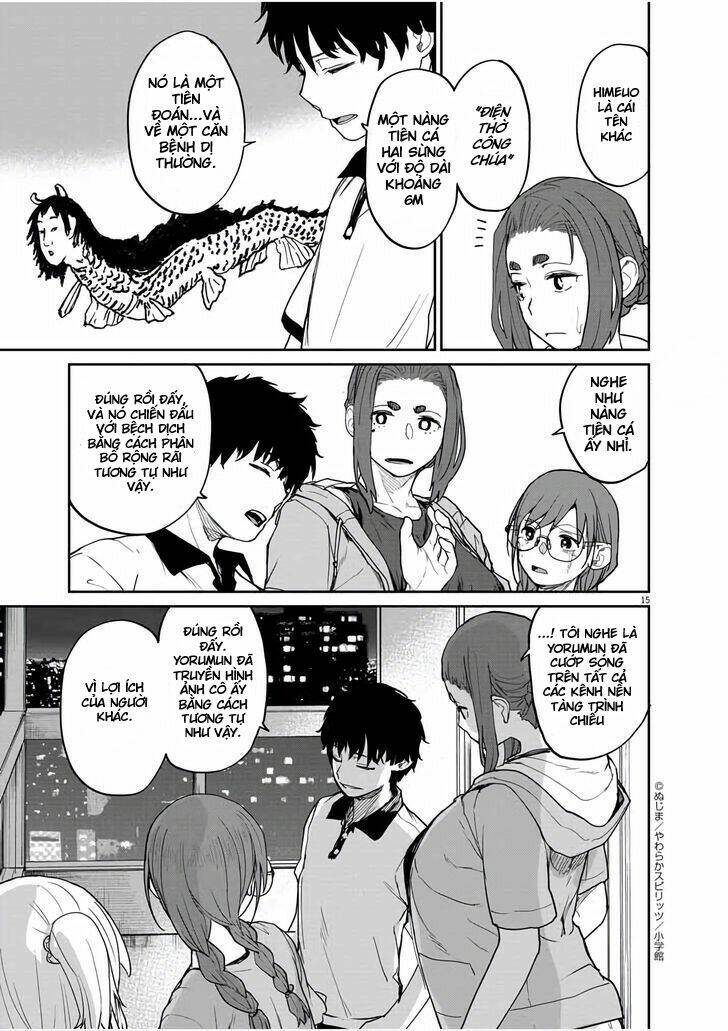 kaii to otome to kamigakushi chapter 38 - Trang 2