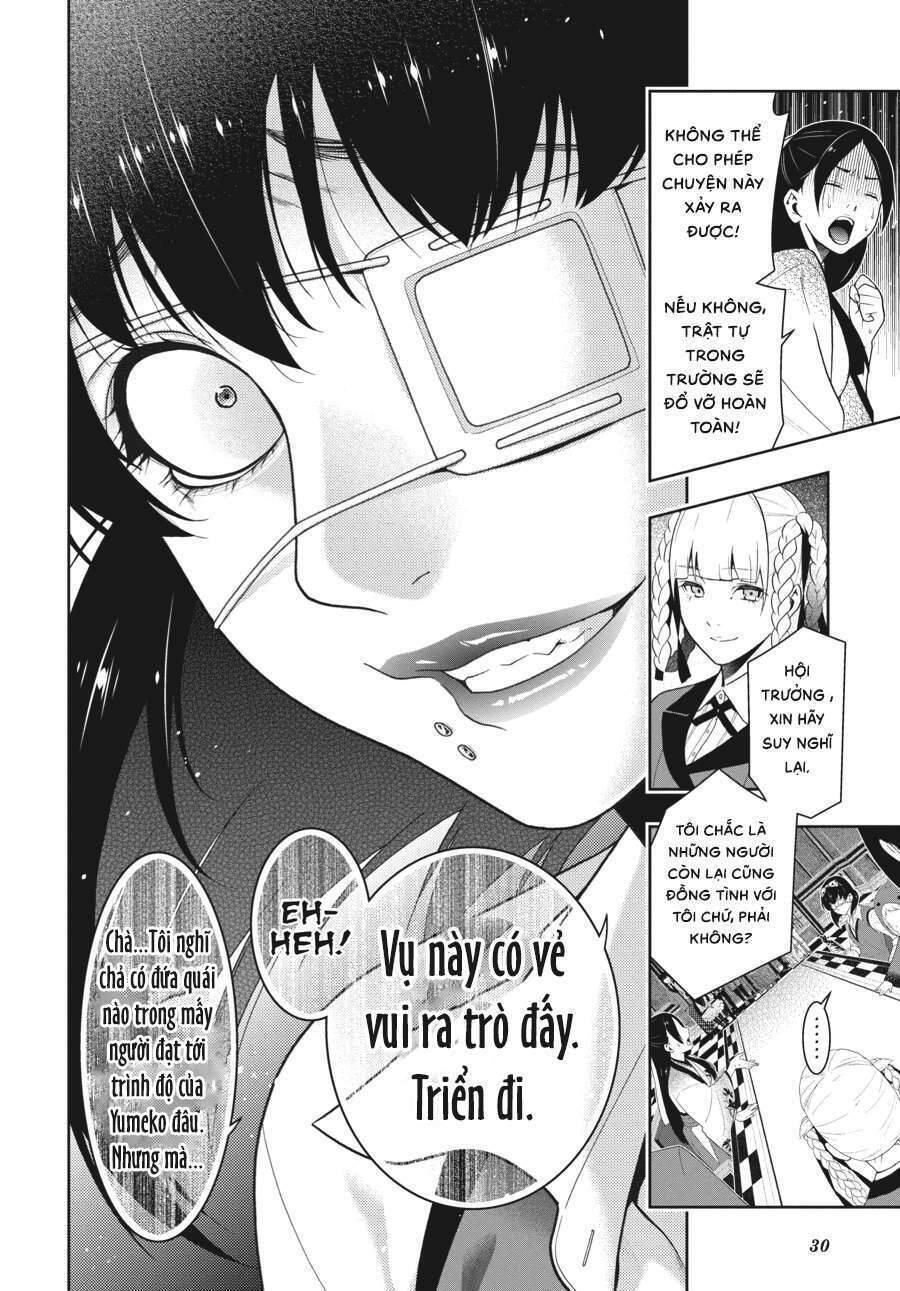 kakegurui yorozu chapter 34 - Trang 3