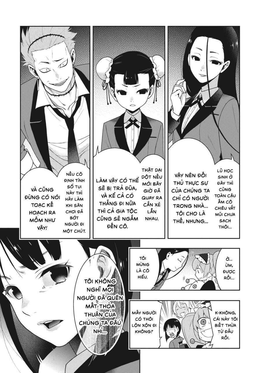 kakegurui yorozu chapter 34 - Trang 3