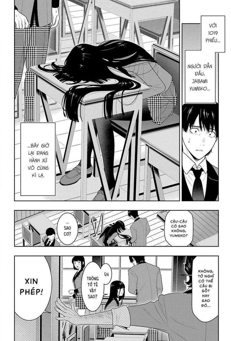 kakegurui yorozu chapter 89 - Trang 3