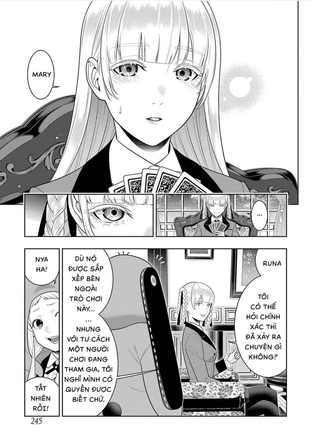 kakegurui chapter 89.5 - Next chapter 90