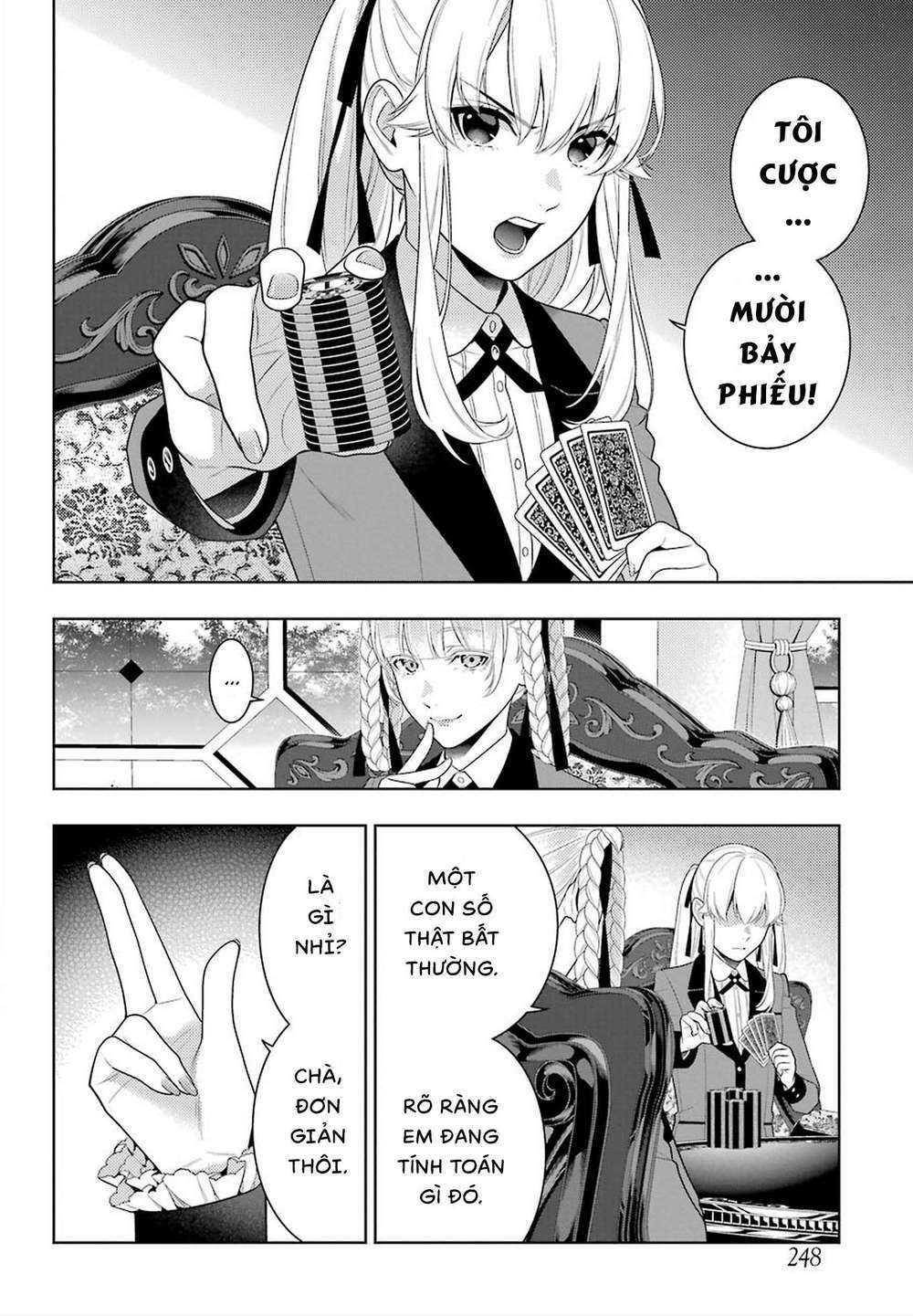 kakegurui chapter 89.5 - Next chapter 90