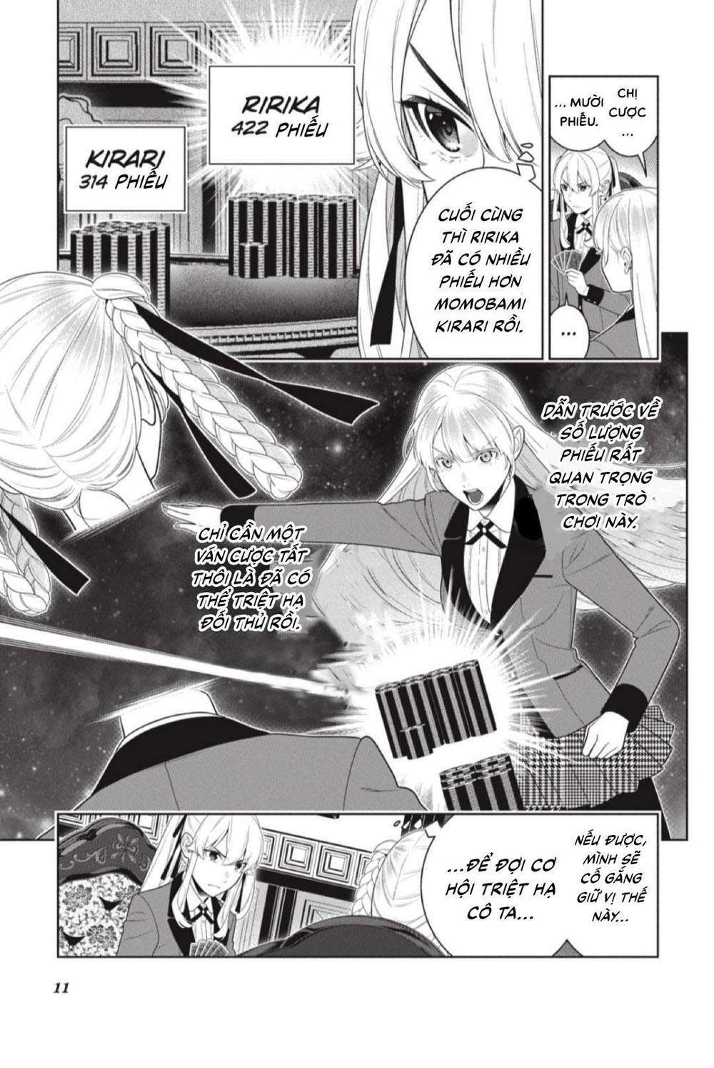 kakegurui chapter 92 - Trang 2