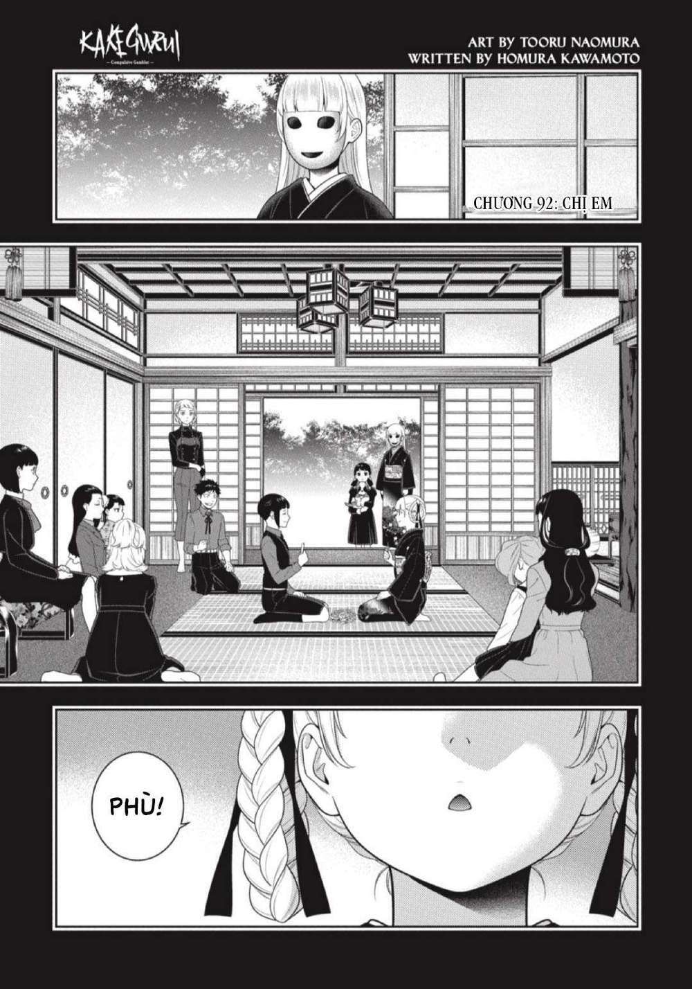 kakegurui chapter 92 - Trang 2