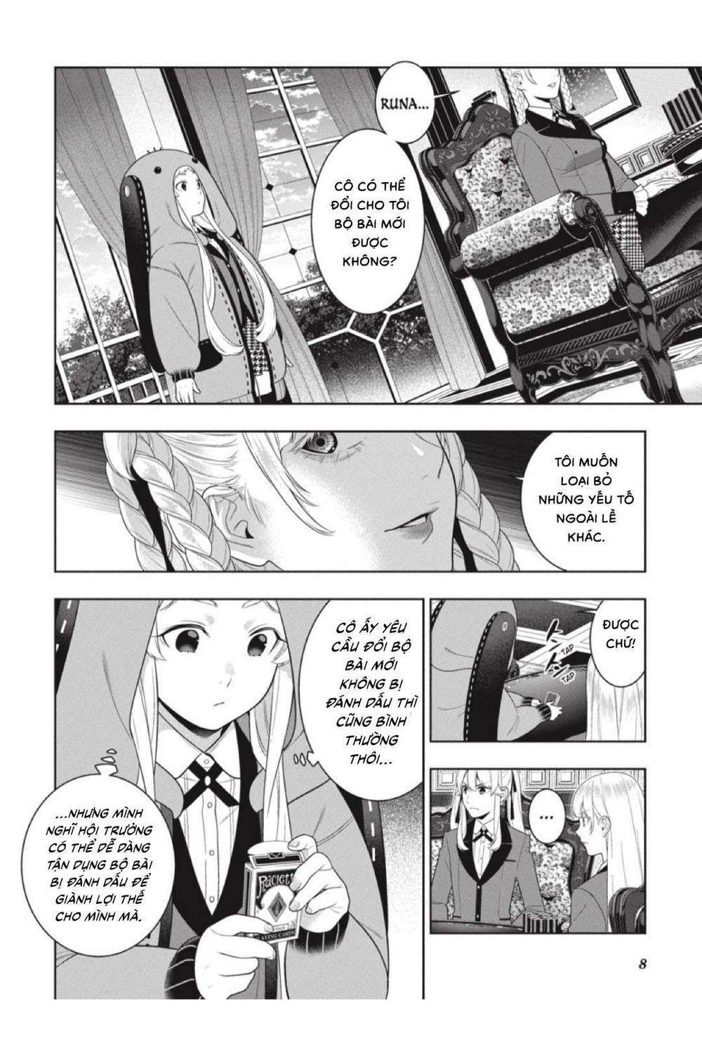 kakegurui chapter 92 - Trang 2