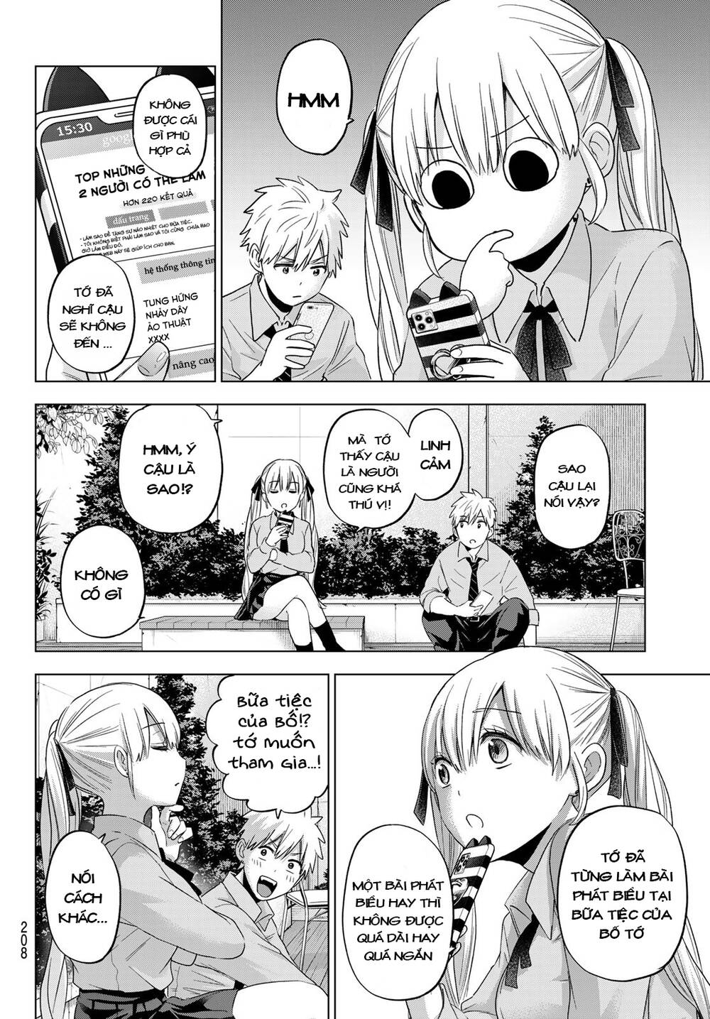 kakkou no iinazuke chapter 101 - Trang 2