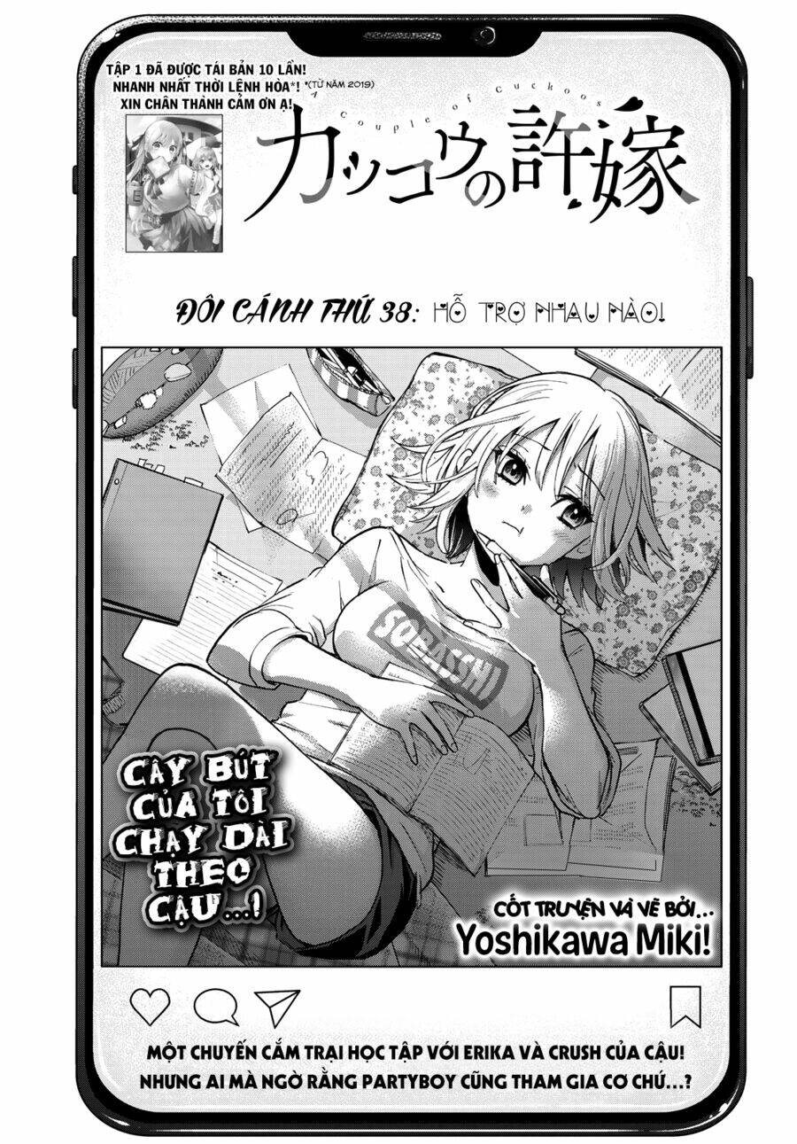 kakkou no iinazuke chapter 38: hỗ trợ nhau nào! - Next chapter 39: có chuyện gì xảy đến thì cũng không lạ lắm đâu!