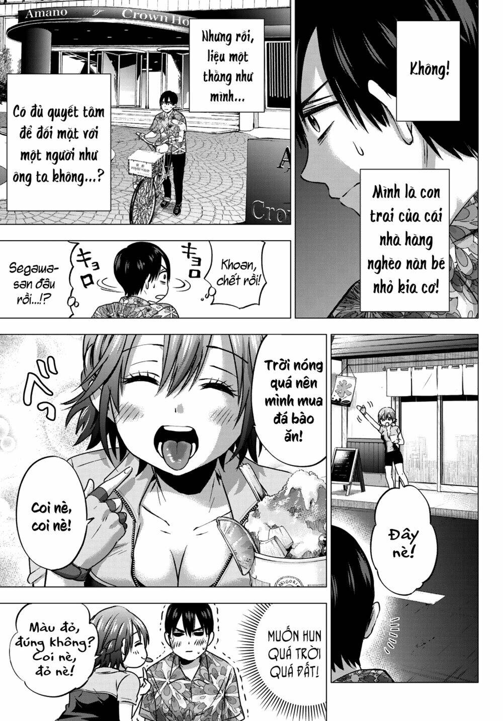 kakkou no iinazuke chapter 45: tôi muốn mau sớm thành người lớn! - Trang 2