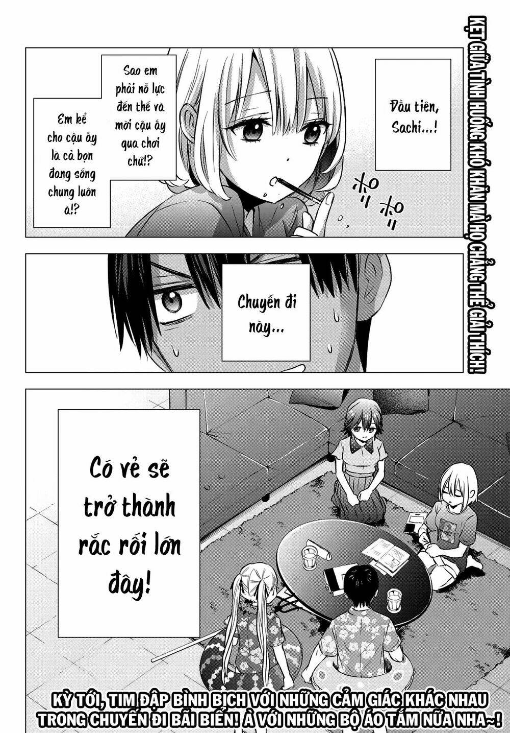 kakkou no iinazuke chapter 48: những chuyện giữa hai ta là bí mật nhỏ của riêng hai đứa thôi. - Trang 2