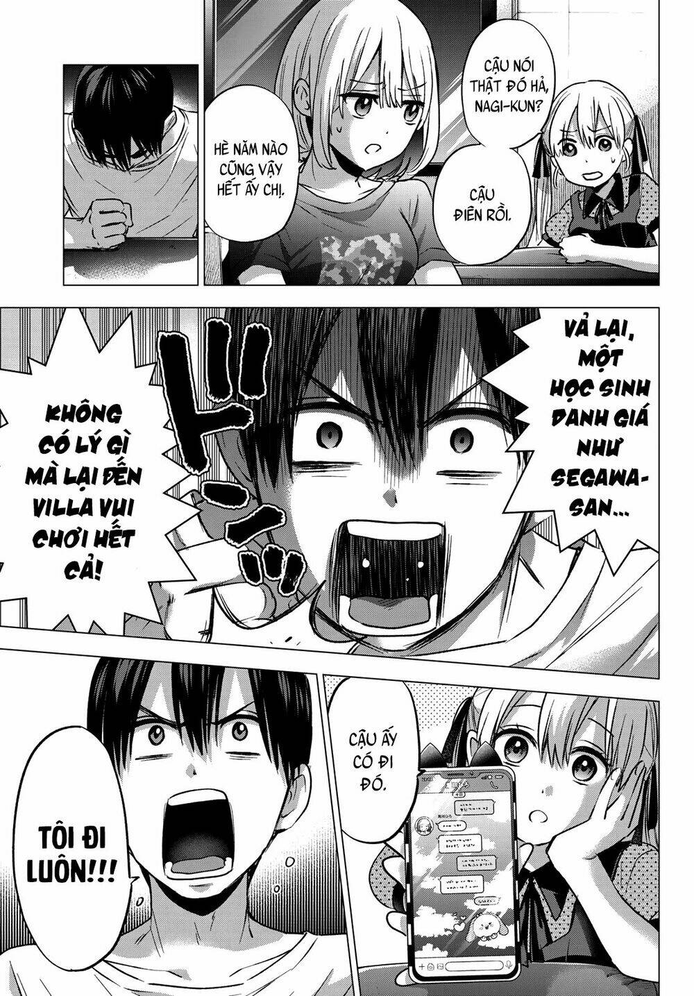 kakkou no iinazuke chapter 48: những chuyện giữa hai ta là bí mật nhỏ của riêng hai đứa thôi. - Trang 2