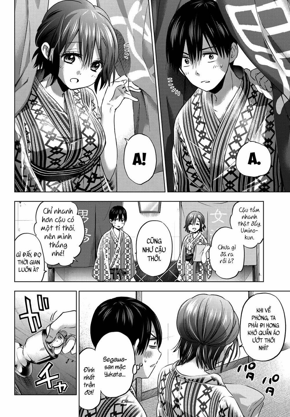 kakkou no iinazuke chapter 54: thế thì cậu thành đồng phạm rồi, umino-kun! - Next chương 55