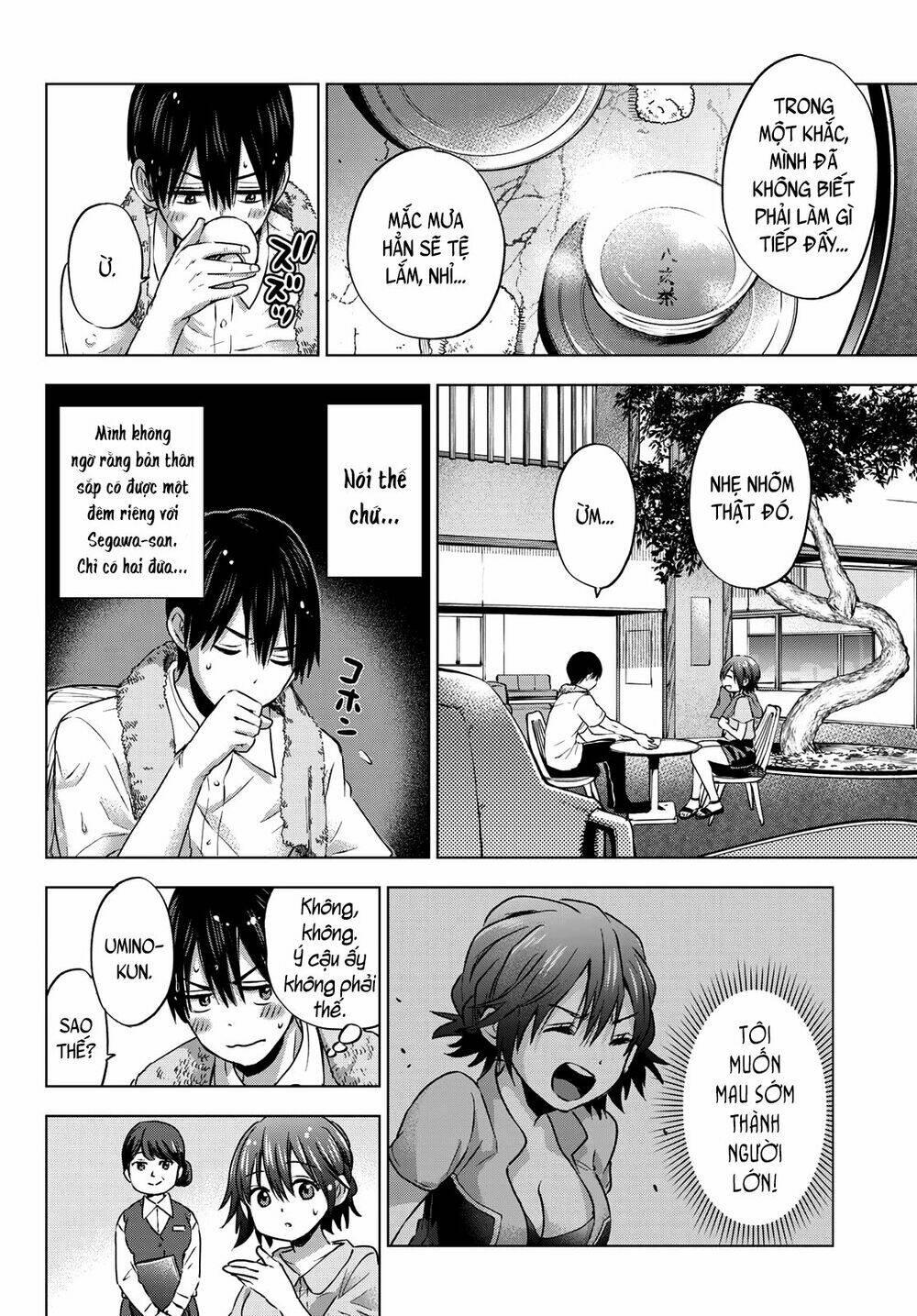 kakkou no iinazuke chapter 54: thế thì cậu thành đồng phạm rồi, umino-kun! - Next chương 55