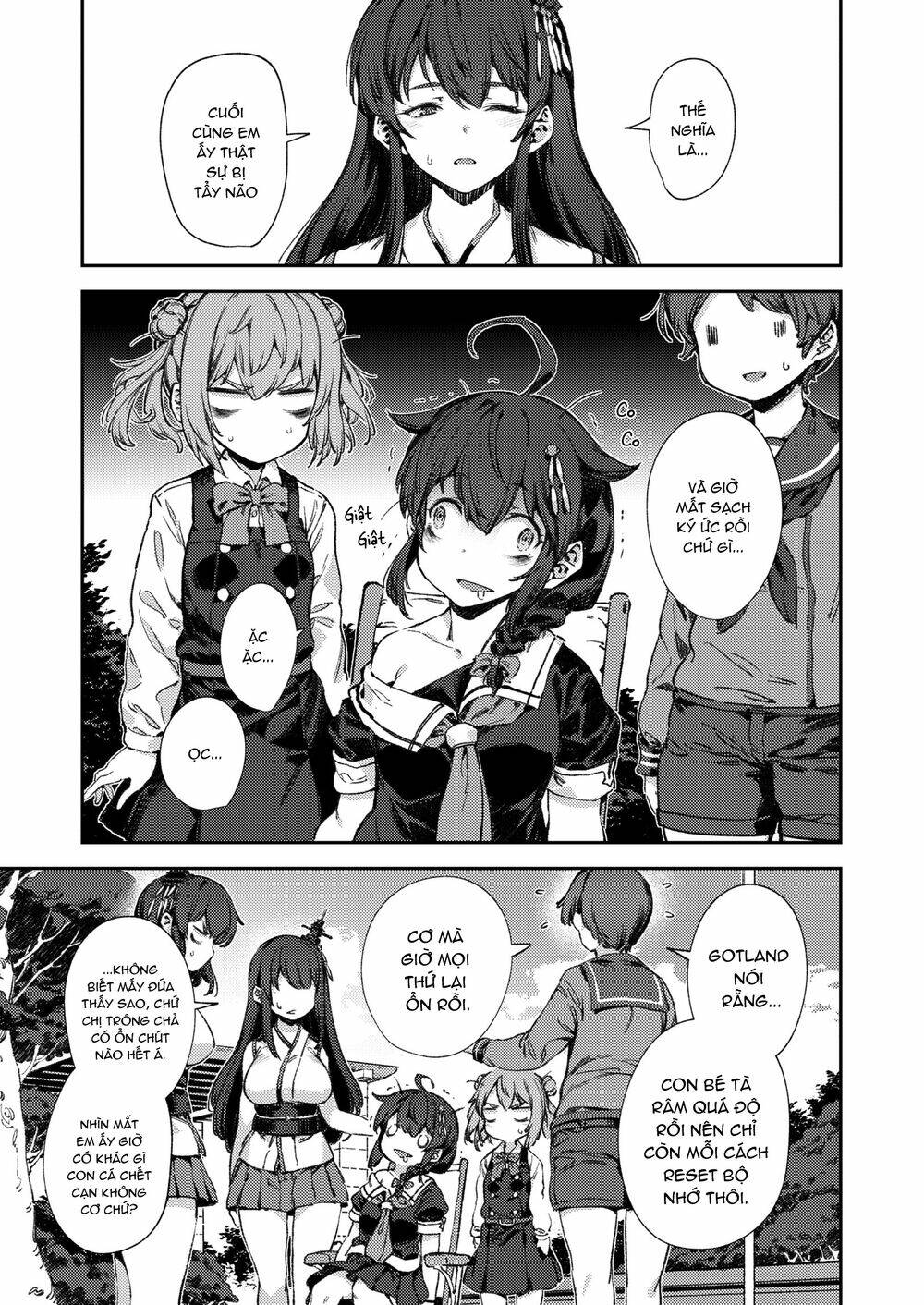 kancolle - truyền kỳ cảng đen của mấy thím chapter 1: oneshot - Trang 2