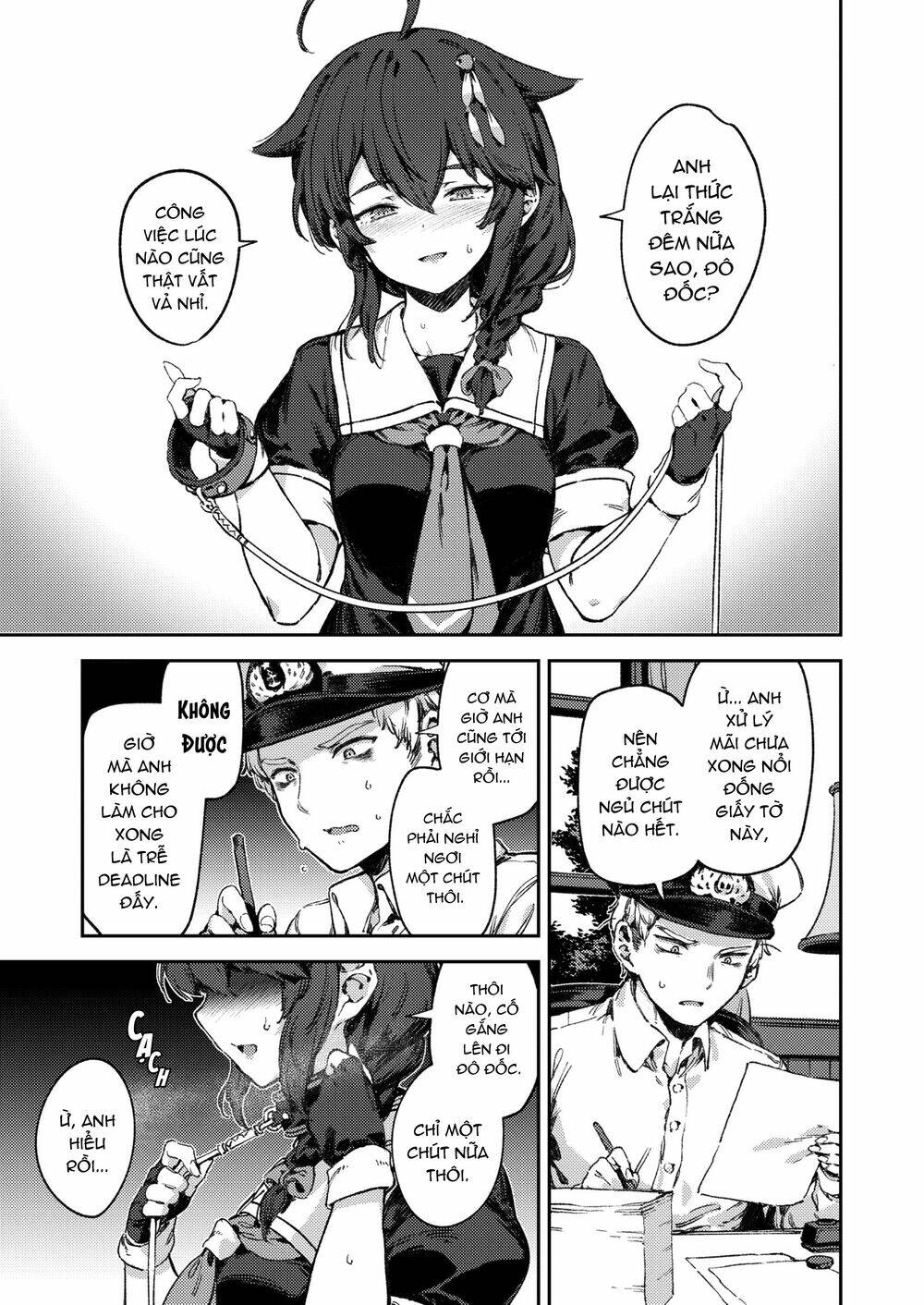 kancolle - truyền kỳ cảng đen của mấy thím chapter 1: oneshot - Trang 2