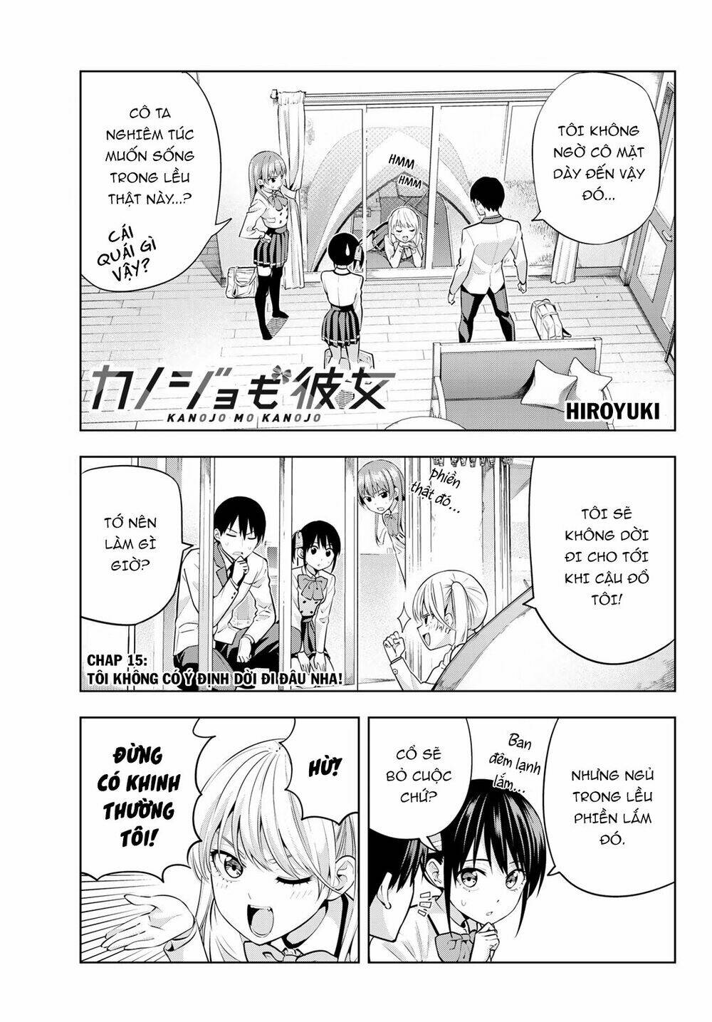 kanojo mo kanojo chapter 15 - Trang 2