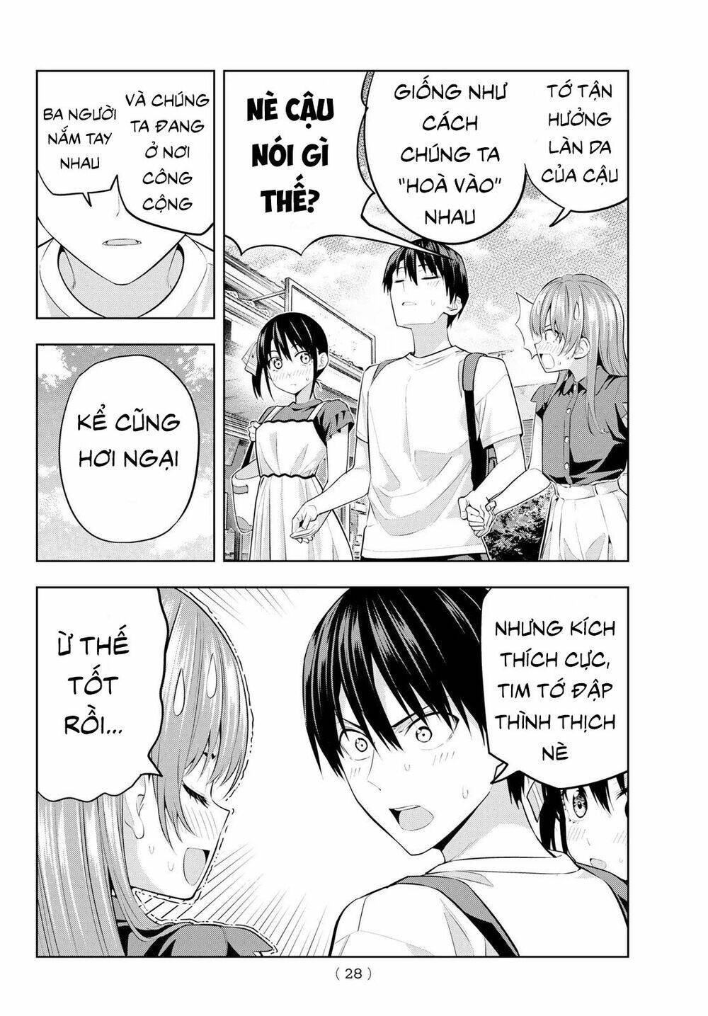 kanojo mo kanojo chapter 28 - Trang 2