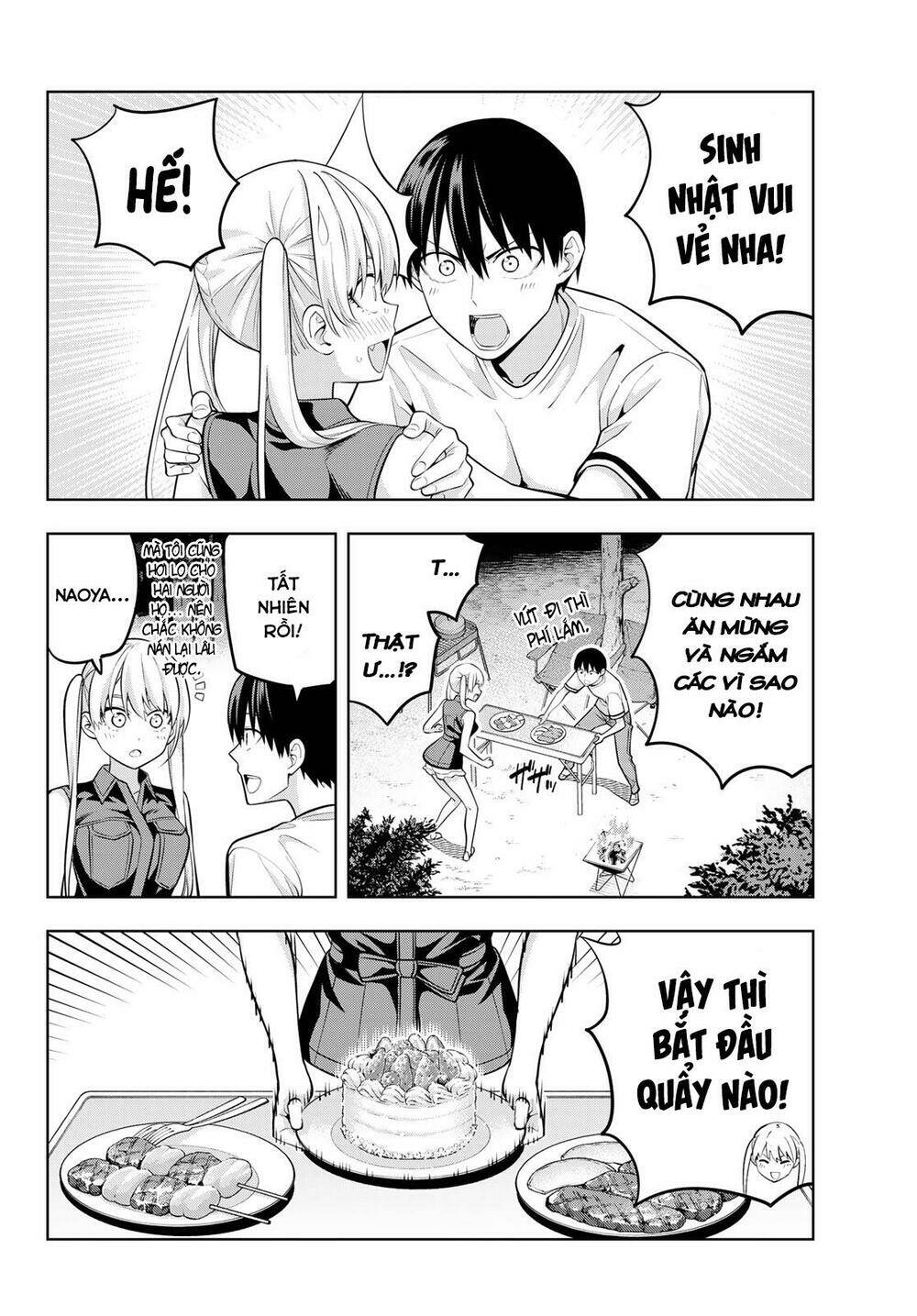 kanojo mo kanojo chapter 61 - Trang 2