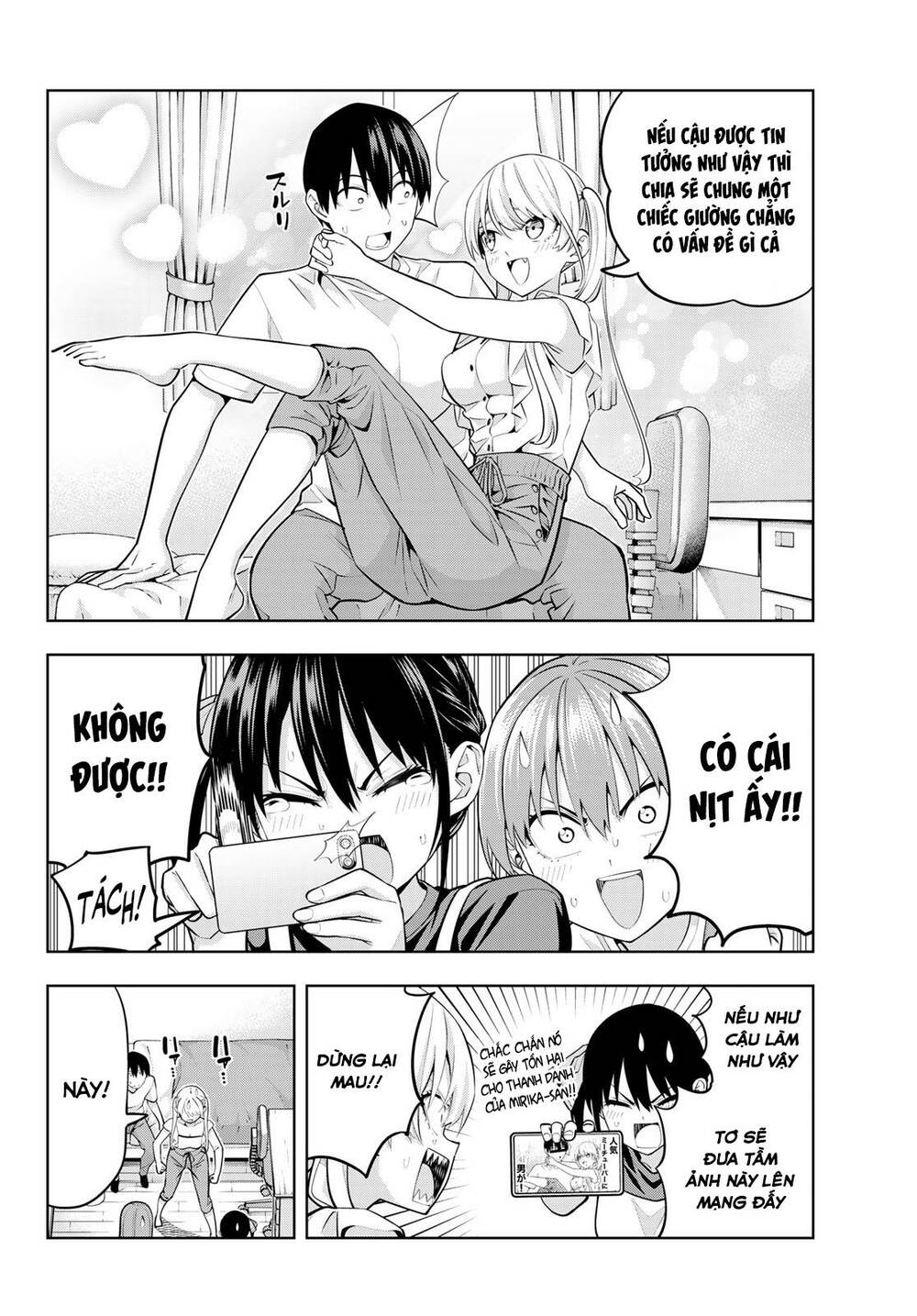 kanojo mo kanojo chapter 63 - Trang 2