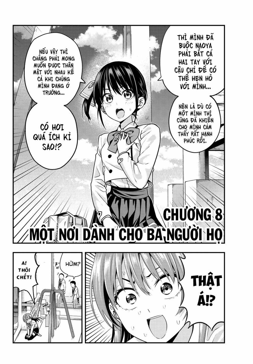 kanojo mo kanojo chapter 8: một nơi dành cho ba người họ - Trang 2