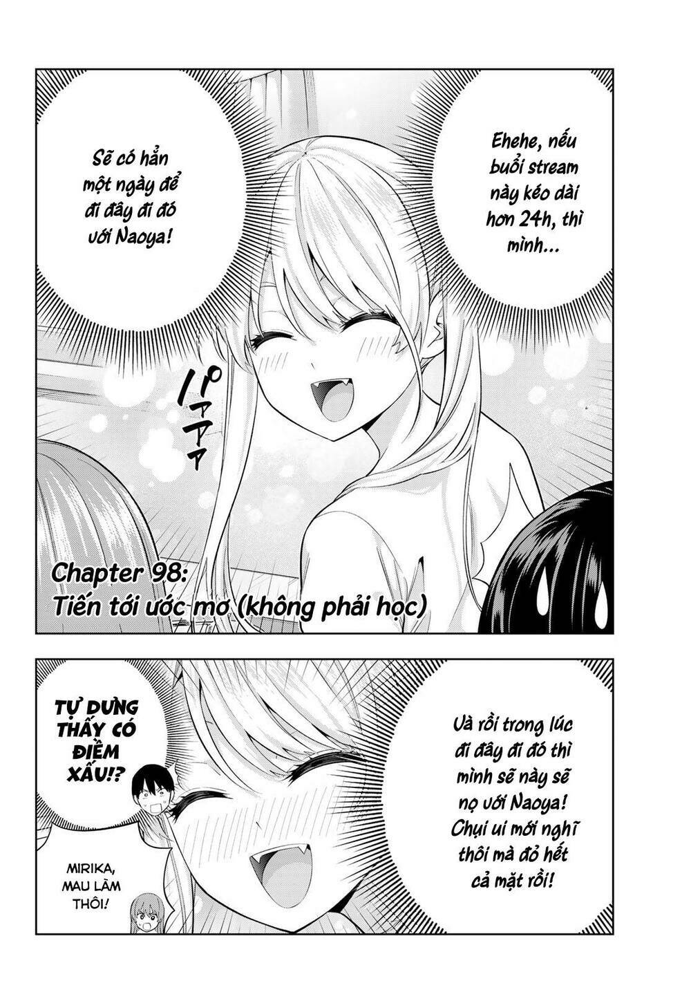 kanojo mo kanojo chapter 98 - Trang 2