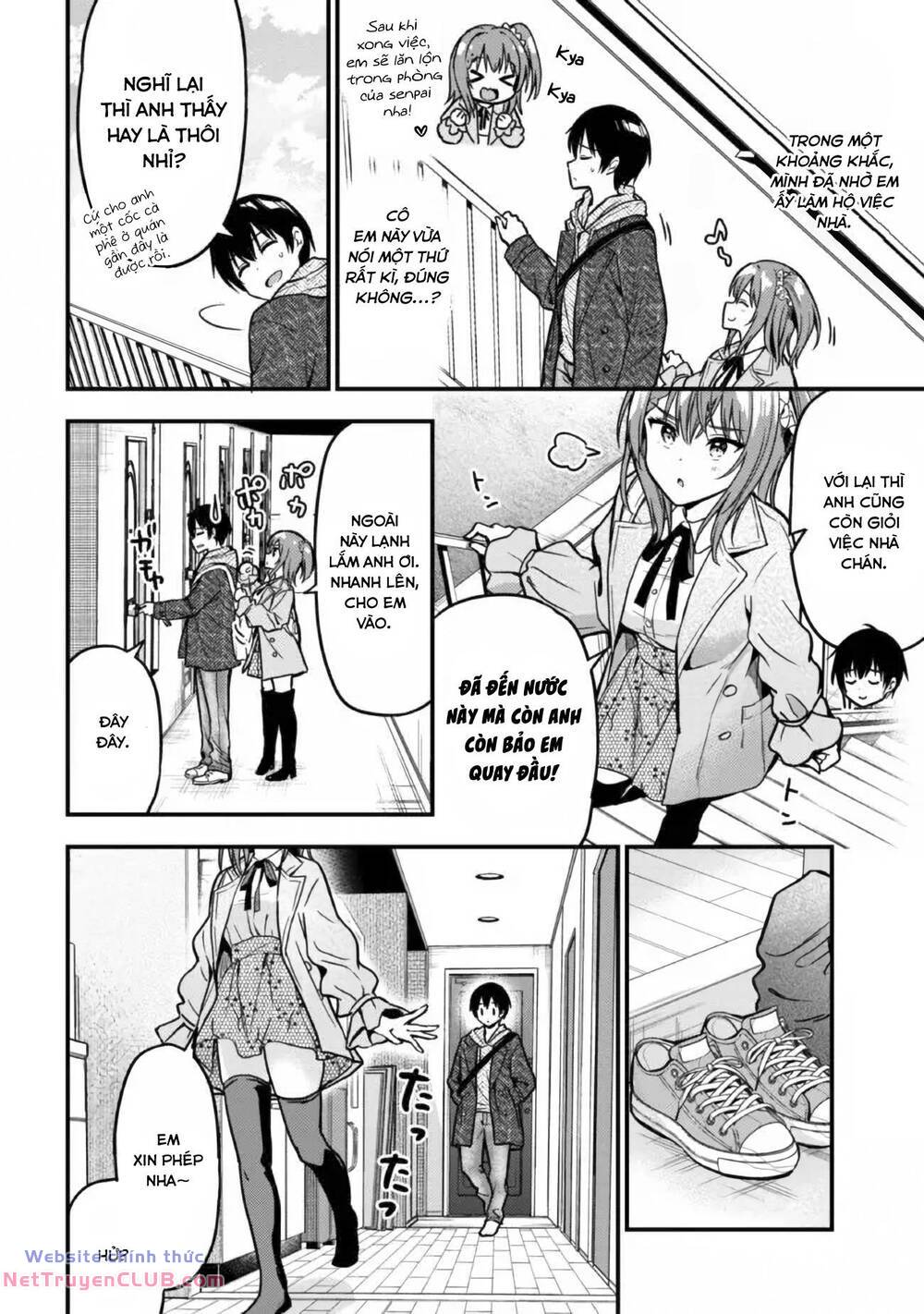 kanojo ni uwaki sareteita ore ga, koakuma na kouhai ni natsukareteimasu chapter 3 - Trang 2