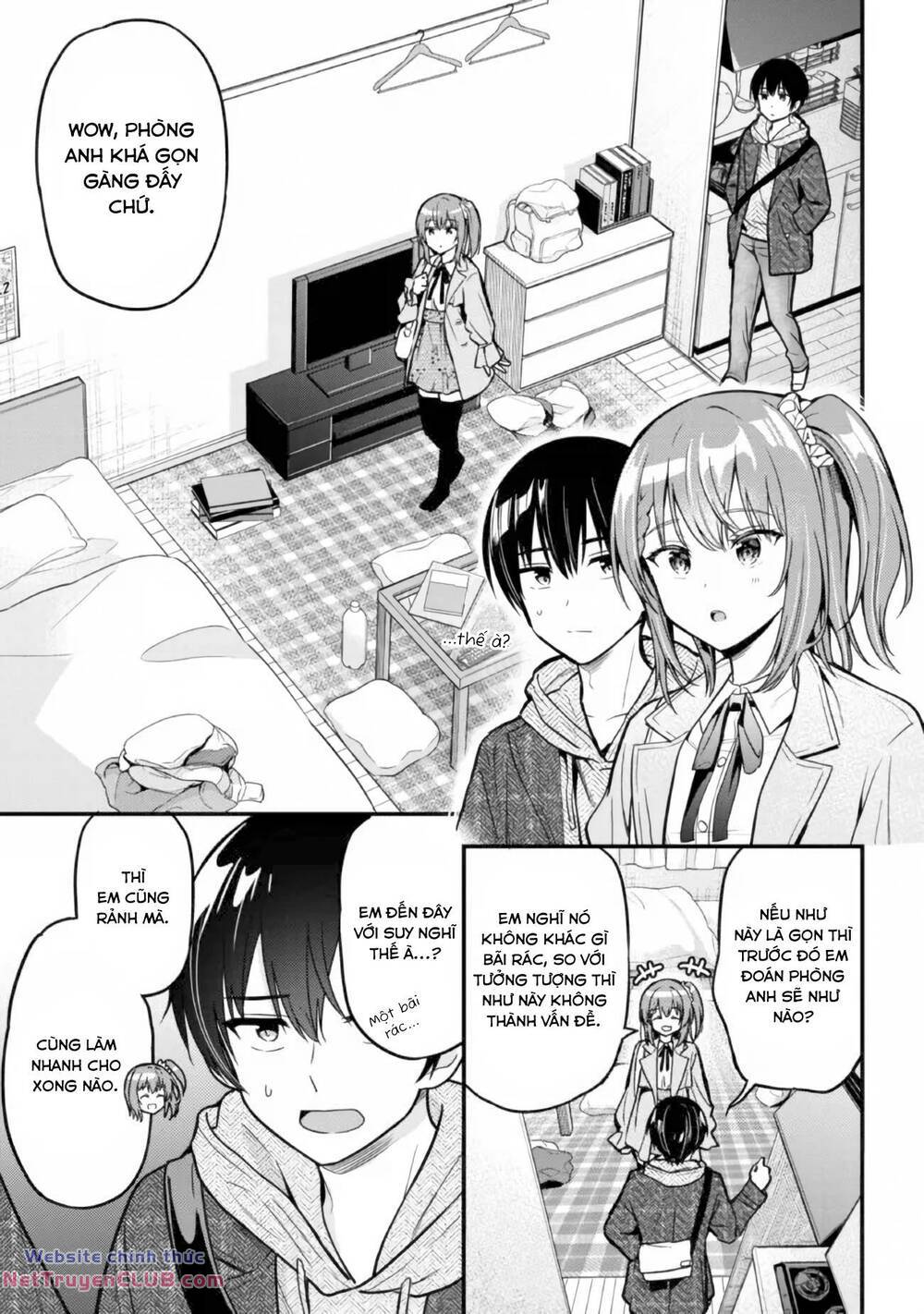 kanojo ni uwaki sareteita ore ga, koakuma na kouhai ni natsukareteimasu chapter 3 - Trang 2