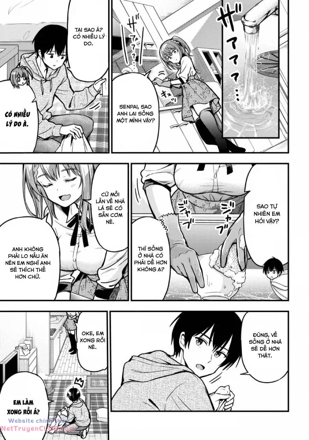 kanojo ni uwaki sareteita ore ga, koakuma na kouhai ni natsukareteimasu chapter 3 - Trang 2