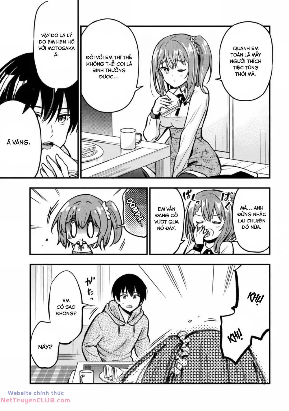 kanojo ni uwaki sareteita ore ga, koakuma na kouhai ni natsukareteimasu chapter 3 - Trang 2