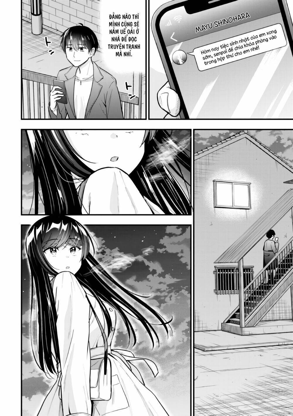 kanojo ni uwaki sareteita ore ga, koakuma na kouhai ni natsukareteimasu Chapter 7.2 - Next Chapter 8