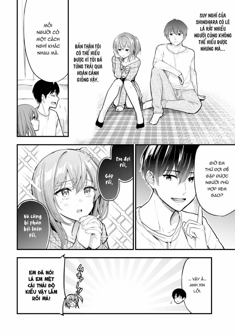 kanojo ni uwaki sareteita ore ga, koakuma na kouhai ni natsukareteimasu Chapter 7.2 - Next Chapter 8