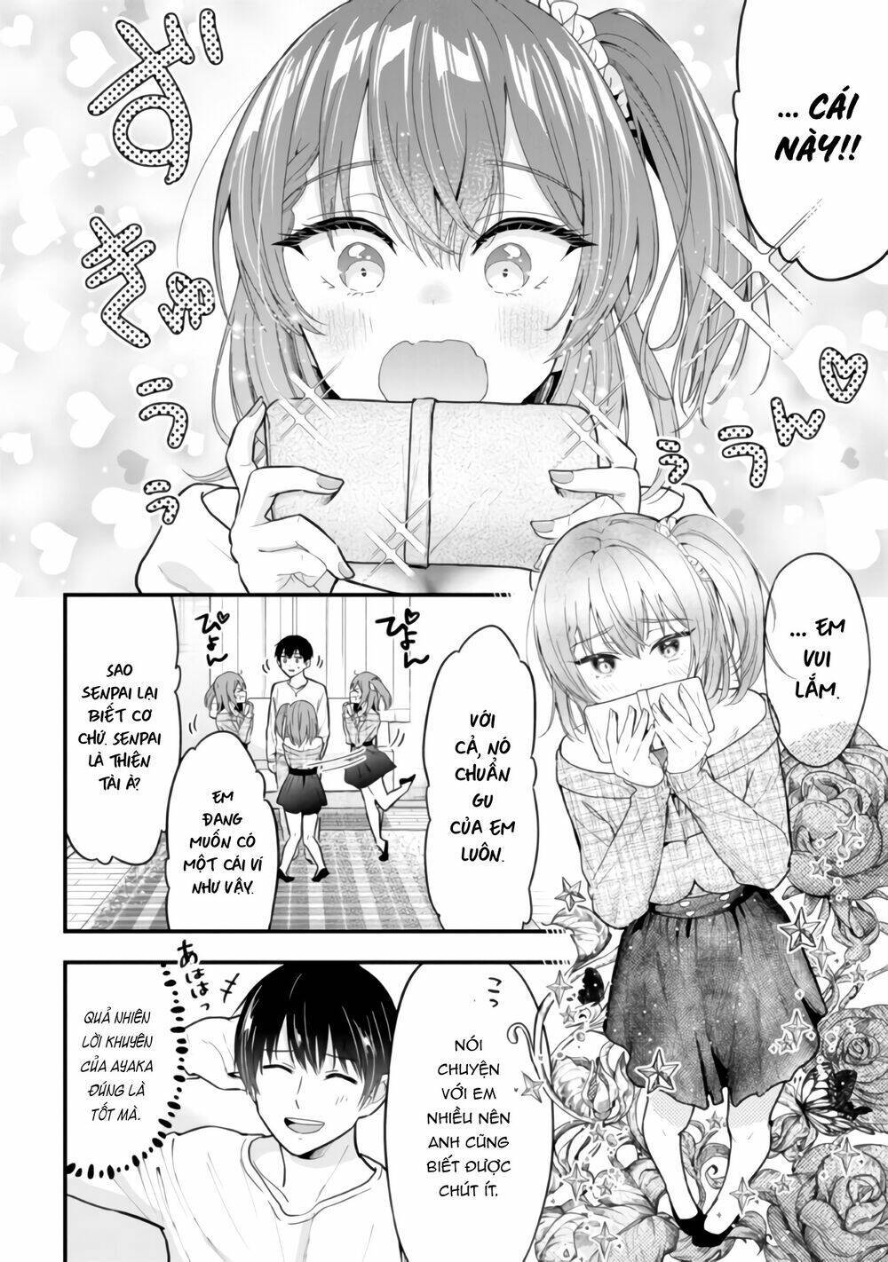 kanojo ni uwaki sareteita ore ga, koakuma na kouhai ni natsukareteimasu Chapter 7.2 - Next Chapter 8