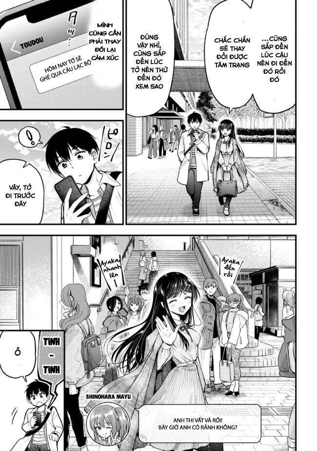 kanojo ni uwaki sareteita ore ga, koakuma na kouhai ni natsukareteimasu Chapter 9 - Next Chapter 10