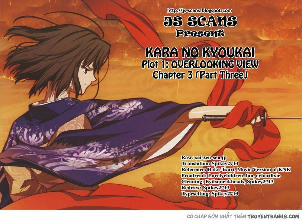 Kara No Kyoukai - The Garden Of Sinners Chapter 3 - Trang 2