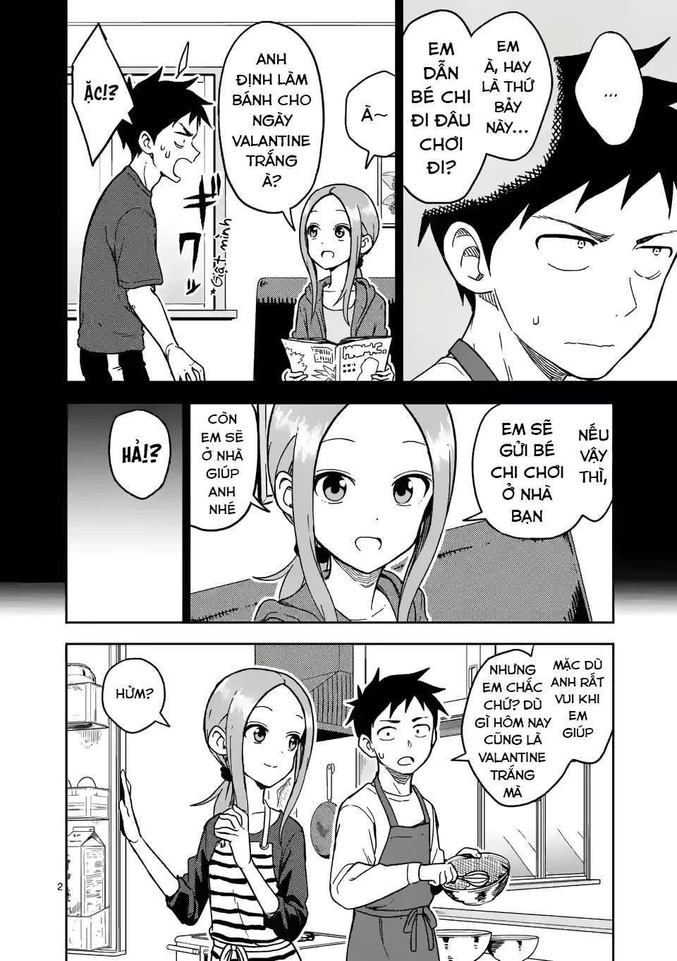 Karakai Jouzu no (Moto) Takagi-san Chapter 178 - Trang 2