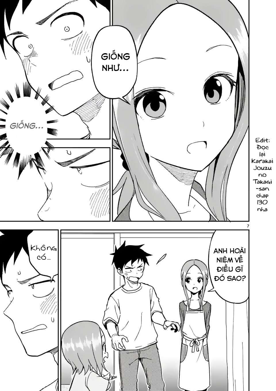 Karakai Jouzu no (Moto) Takagi-san Chapter 182 - Trang 2