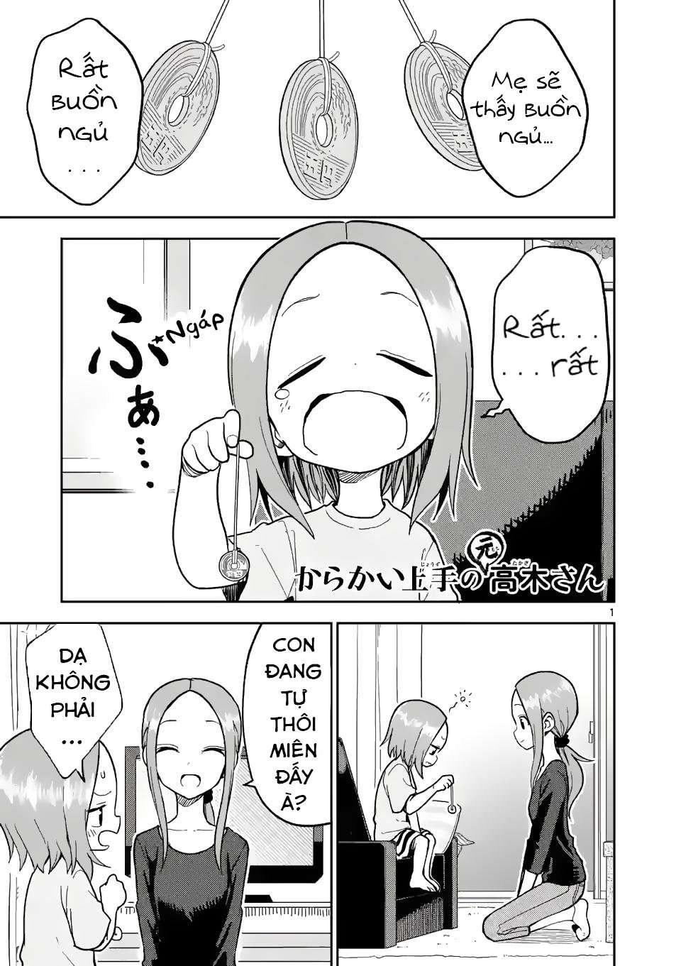 Karakai Jouzu no (Moto) Takagi-san Chapter 184 - Trang 2