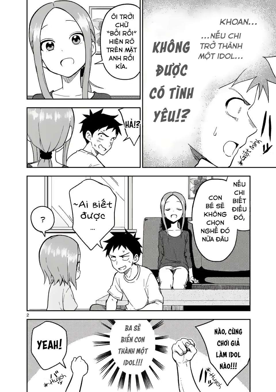 Karakai Jouzu no (Moto) Takagi-san Chapter 186 - Trang 2