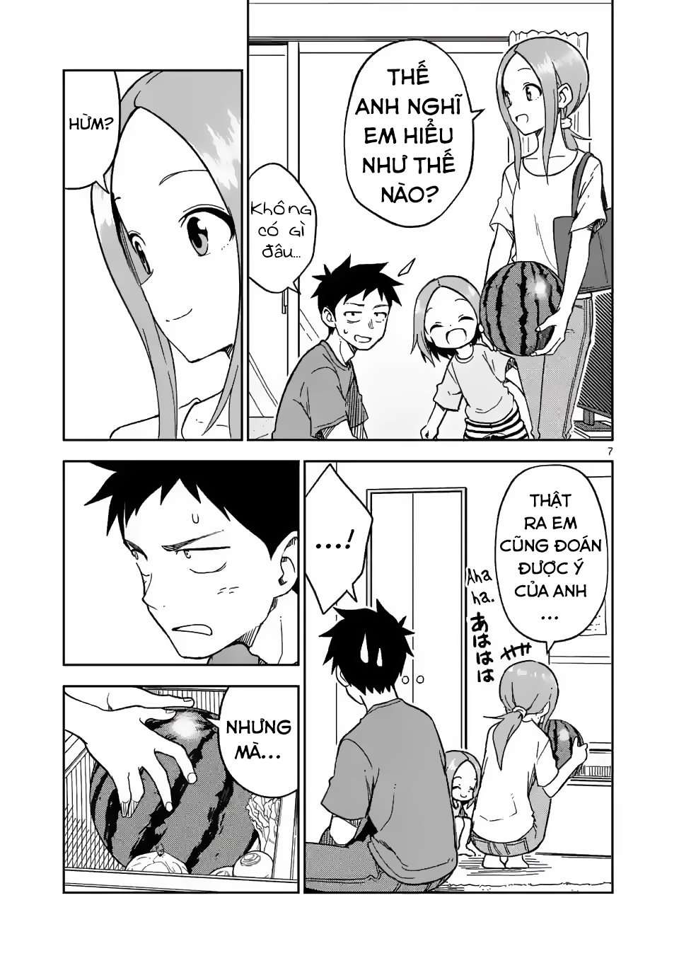 Karakai Jouzu no (Moto) Takagi-san Chapter 189 - Next Chapter 190