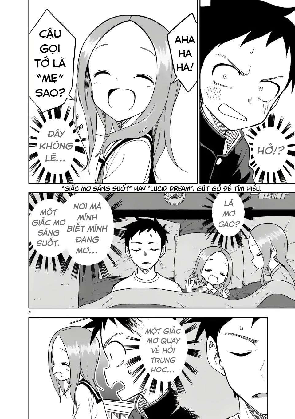 Karakai Jouzu no (Moto) Takagi-san Chapter 190 - Trang 2