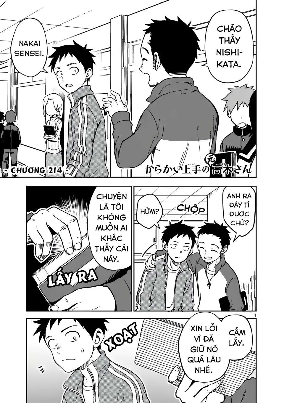 Karakai Jouzu no (Moto) Takagi-san Chapter 214 - Trang 2