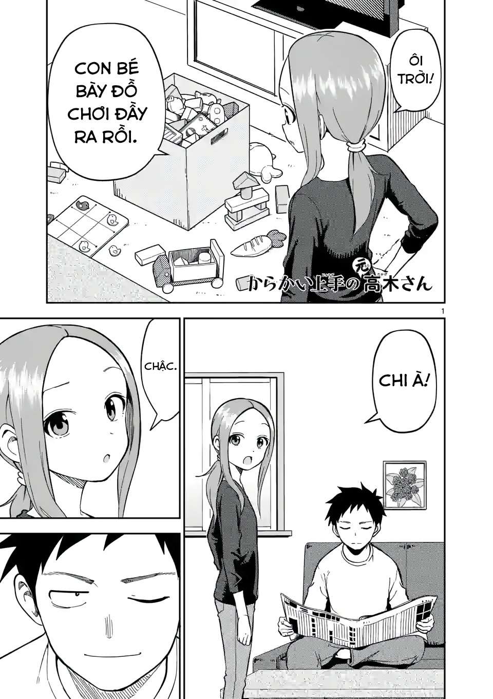 Karakai Jouzu no (Moto) Takagi-san Chapter 215 - Trang 2