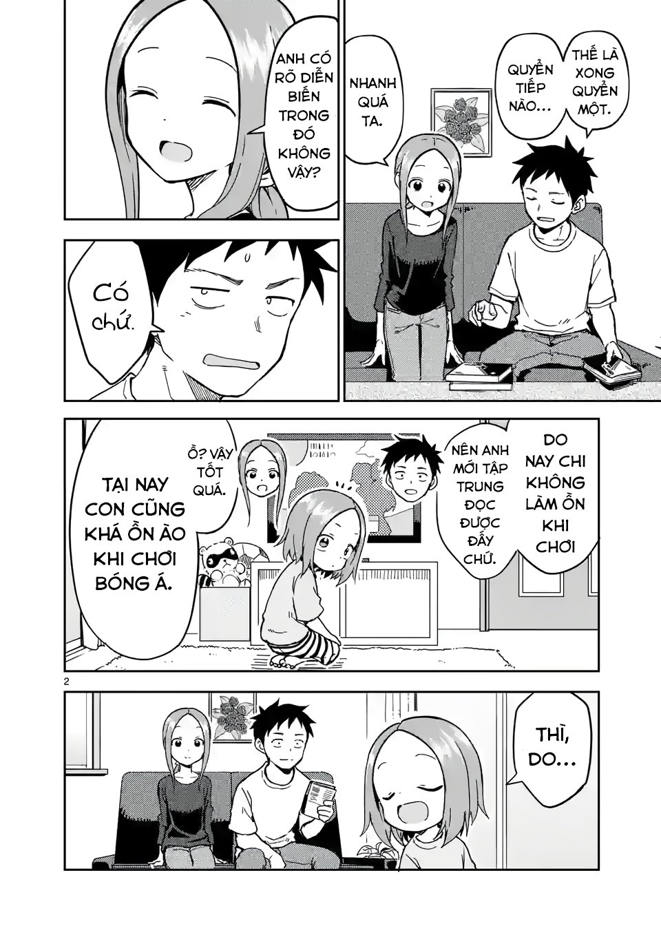 Karakai Jouzu no (Moto) Takagi-san Chapter 227 - Trang 2