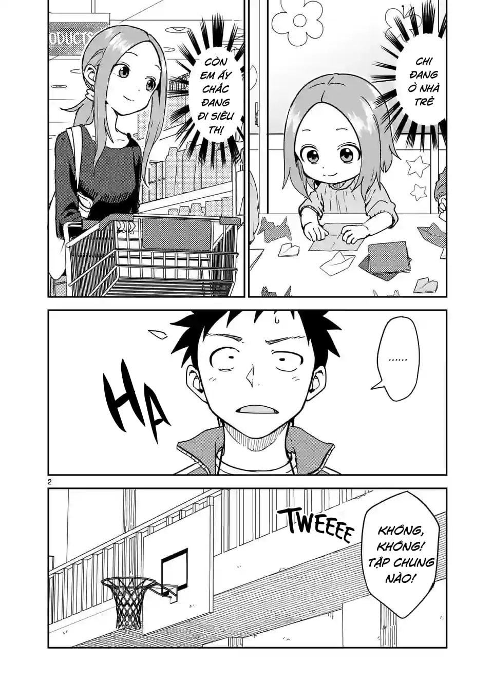 Karakai Jouzu no (Moto) Takagi-san Chapter 275 - Trang 2