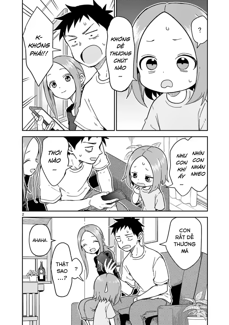 Karakai Jouzu no (Moto) Takagi-san Chapter 276 - Trang 2