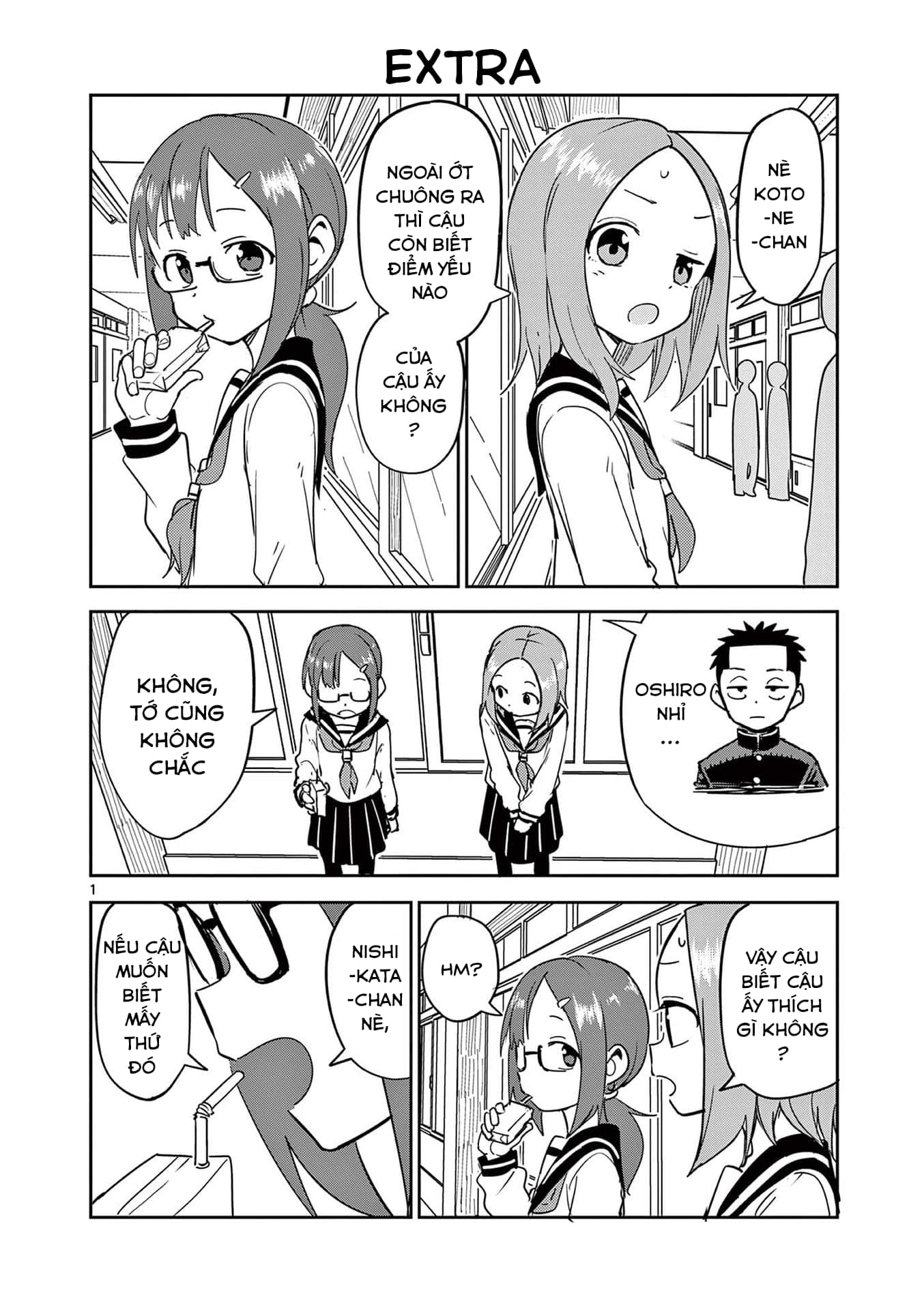 Karakai Jouzu no (Moto) Takagi-san Chapter 279.5 - Trang 2