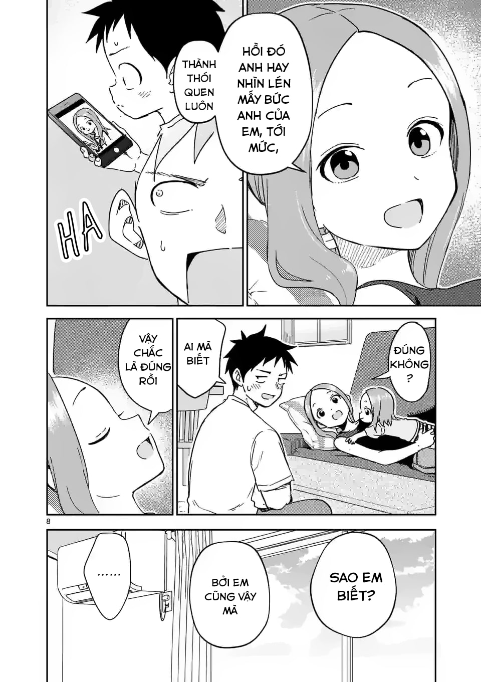 Karakai Jouzu no (Moto) Takagi-san Chapter 284 - Trang 2