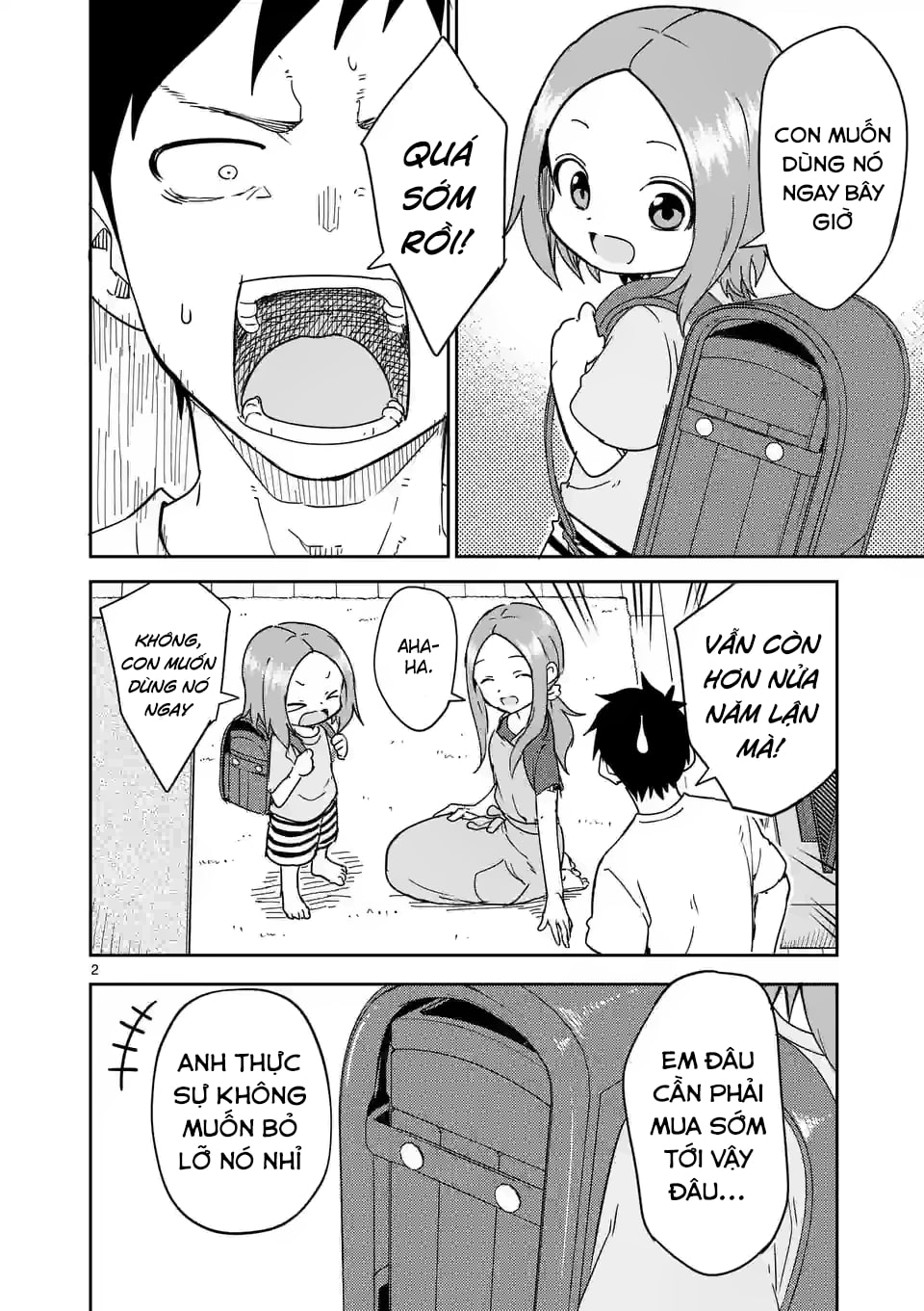 Karakai Jouzu no (Moto) Takagi-san Chapter 292 - Trang 2