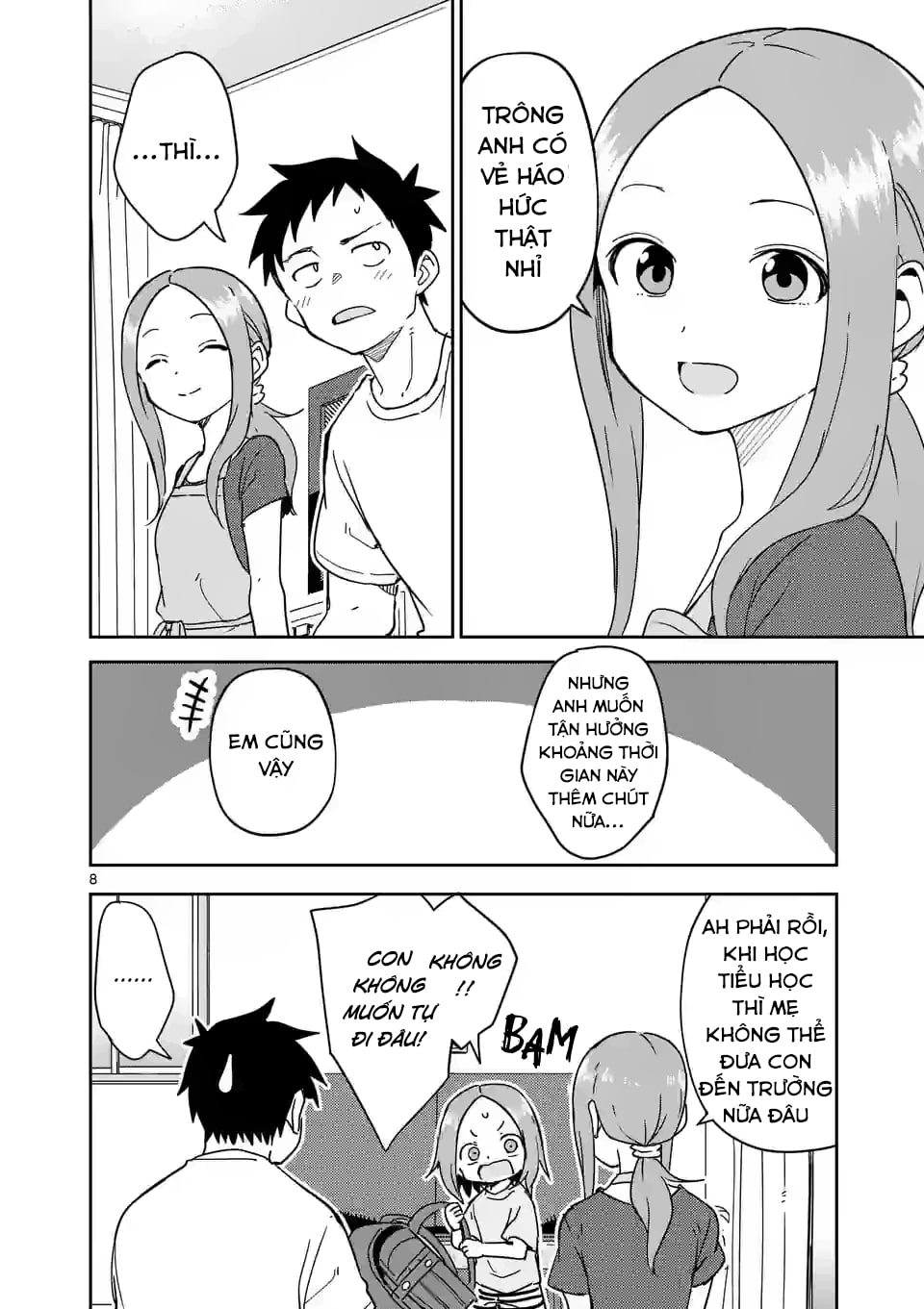 Karakai Jouzu no (Moto) Takagi-san Chapter 292 - Trang 2