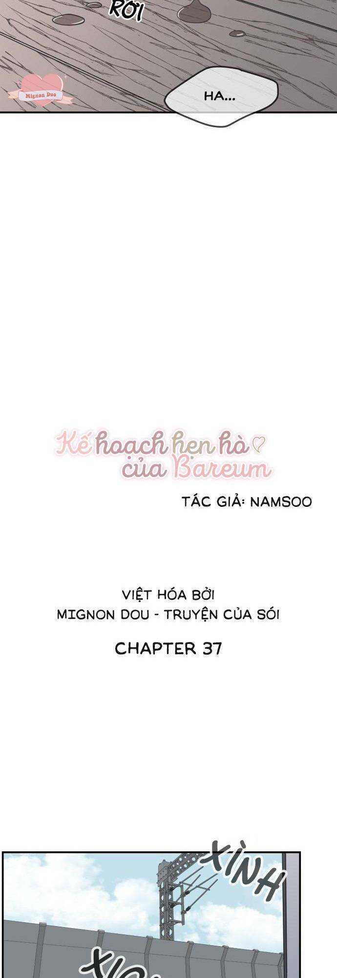 kế hoạch hẹn hò của bareum chapter 37 - Trang 2