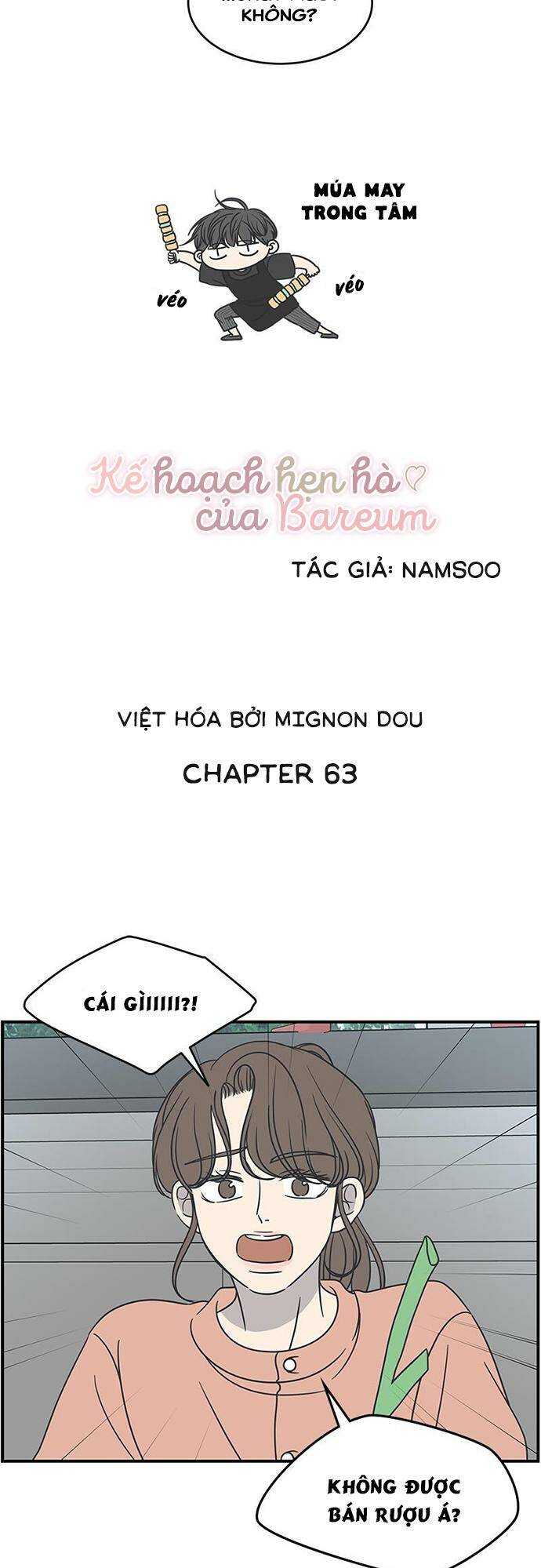 kế hoạch hẹn hò của bareum chapter 63 - Trang 2